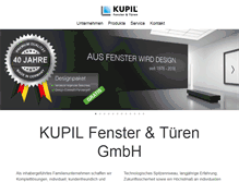 Tablet Screenshot of kupil.de